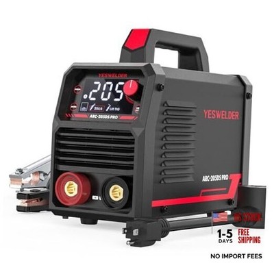 205Amp Stick Welder Large LED Display, Digital Inverter stick welder 205Amp