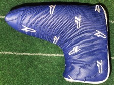 TaylorMade TP Precision Milled Blade Putter Headcover Blue/White, Free S&H