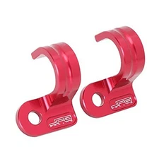  Motorcycle Hose Snap Front & Rear Brake Line Clamp for XR250R 1990-2004, 