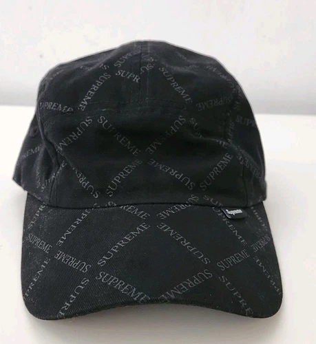 Casquette de camp Supreme Gucci 2003 chapeau noir très rare vintage Graal