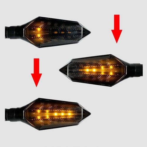 Waterproof 2PCS Motorcycle Turn Signal Lights Easy Installation for Bikes - Picture 9 of 9