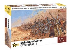 ZVEZDA 1:72 KIT SOLDATI CATAPHRACTS CAVALIERI CATAFRATTI II a.C. III d.C. 8031