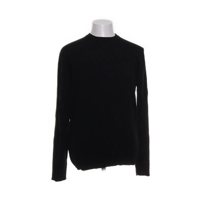 Asket, Strickpullover, Größe: L, THE MERINO SWEATER, Schwarz, Merinowolle #FGJ