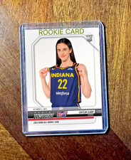 2024 Caitlin Clark RC w/ gold ROOKIE CARD Case Serial # WNBA All Rookie  247