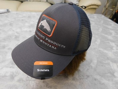 Simms Double Haul Icon Trucker Hat Slate
