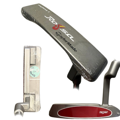 NEW TaylorMade Rossa Daytona 1 Silver Putter, L Neck, Choose Length