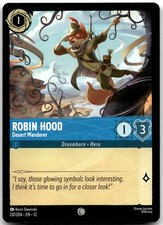 Lorcana Robin Hood - Desert Wanderer Wilds Unknown 12 137/204 Common NM SALE 