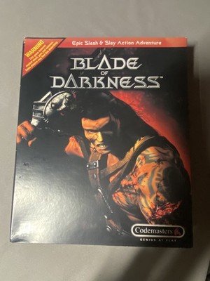 Blade of Darkness PC Big Box Codemasters SEALED RARE w/ Box Wear 