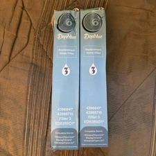 2 DENBLUE REFRIGERATOR Replacement WATER ICE FILTER 3 4396841 43968710 EDR3RXD1
