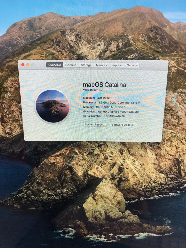 Late 2012 Apple Mac Mini Intel Core i7 - 2.6GHz - 16GB RAM - 1TB HDD - Image 2 of 4