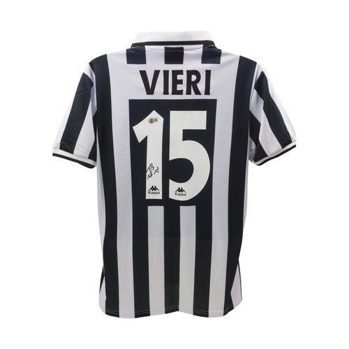 Maglia Juventus firmata Chrisitan Vieri (Beckett)
