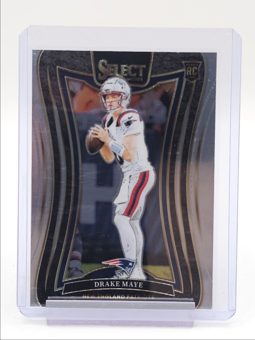 DRAKE MAYE 2024 SELECT SUITE LEVEL ROOKIE FOOTBALL PATRIOTS RC Q5997