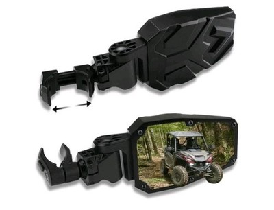 UTV Side Mirrors,UTV Mirror Automatic Folding and Resetting in The Event of Coll