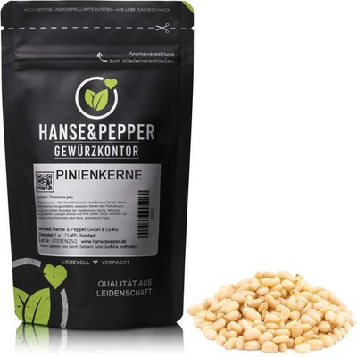 500g Pinienkerne naturbelassen frisch ungesalzen 1A Qualität - Premium Serie