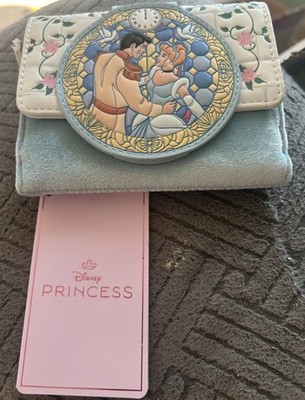 Loungefly Disney Cinderella And Prince Stain glass Wallet