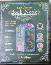 LED Lighted - Build Your Own - Book Nook. Mon...