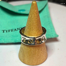 Tiffany & Co. 1837 925 Sterling Silver Band Ring Engraved Signed Hallmarked