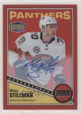 2019 O-Pee-Chee Platinum Retro Rookie Rainbow Red Riley Stillman #R-58 Auto 0gn4
