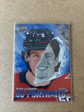 2025-26 Upper Deck Series 2 UD Portraits Speckle Ryan Leonard Rookie #P-59