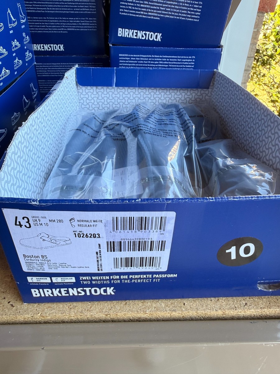 BIRKENSTOCK ボストン43 Birkenstock Boston Suede Leather (Size 43) 