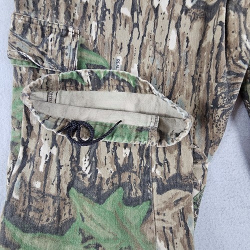 Duxbak Vintage Hunting Jeans Men Large Realtree Camo - Picture 9 of 9