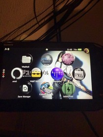 Sony PlayStation Vita Black Handheld System - w/ 64gb sd - Tested working great!