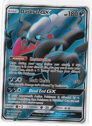 Darkrai GX 139/147 Burning Shadows Full Art Ultra Rare