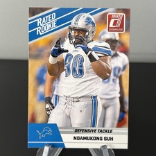 2010 Donruss Rated Rookie - Ndamukong Suh #79 (RC) Detroit Lions Card . rookie card picture