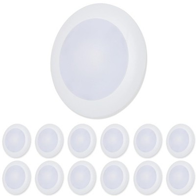 7.5 Inch Disc Light I Dimmable Ceiling Light Fixtures | 5CCT LED Lights 2700K...