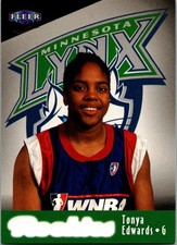 1999 Ultra WNBA #110 Tonya Edwards