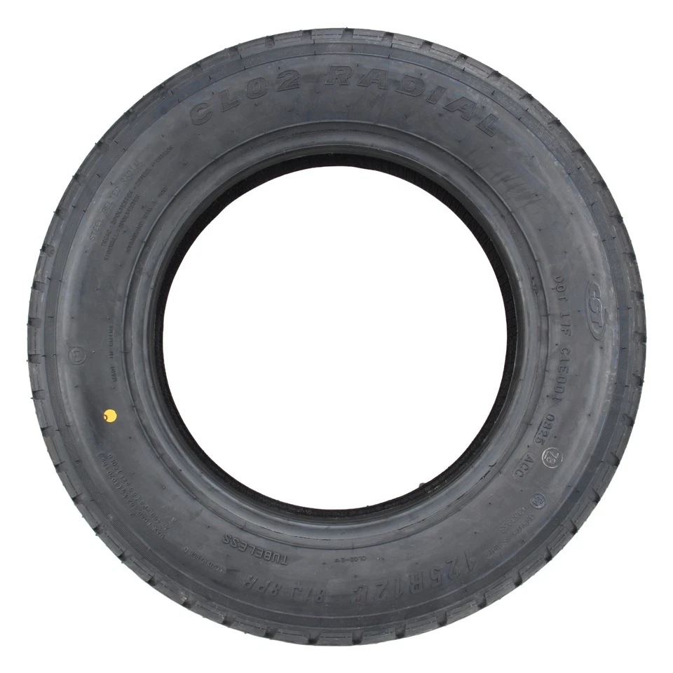 2x Reifen 125R-12C TL 81J für Piaggio Ape TM 703 Diesel LC AC 220 420 / 56513R - Bild 2 von 4