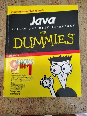 Java All-In-One Desk Reference For Dummies 2nd Edition Doug Lowe Barry Burd