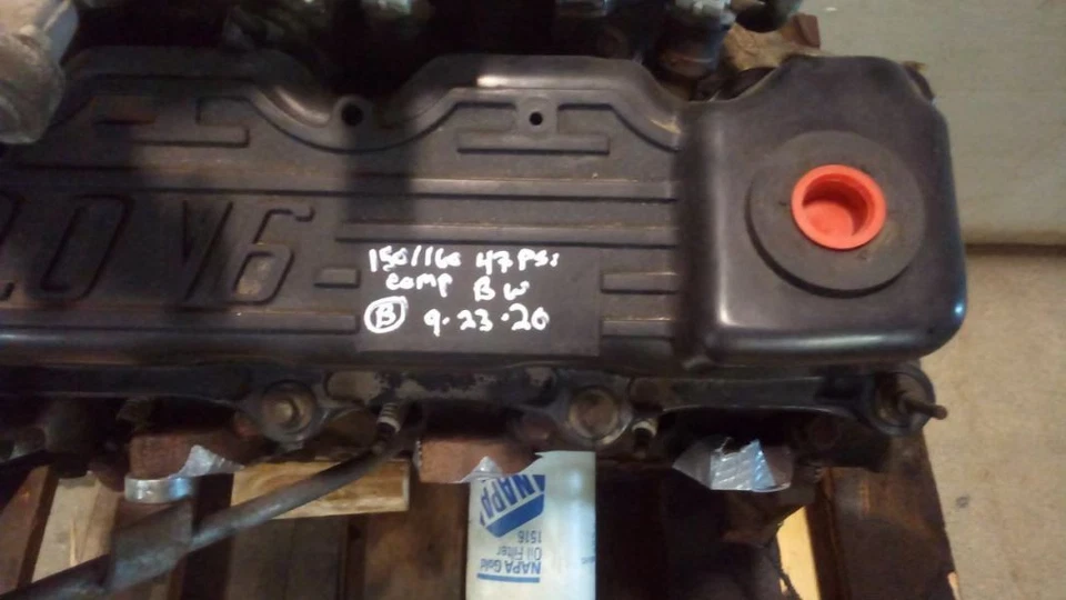 3.0L Gasoline Engine from 1994 Ford Aerostar Van 6386237 Foto 3 de 4