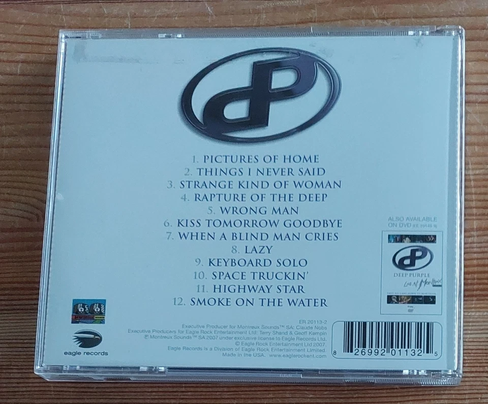 CD Deep Purple- Live At Montreux 2006 - Bild 2 von 2