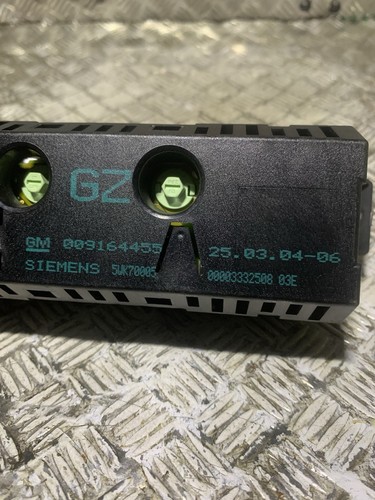 VAUXHALL MERIVA A Corsa C CLOCK TIME RADIO DISPLAY 009164455 GZ - Picture 3 of 3