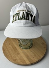 Atlanta 1996 Olympic Games SnapBack Hat Vintage 90  s White First Pick Sports
