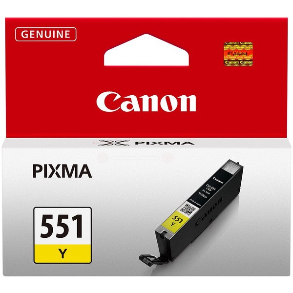 Original Canon CLI-551 Y 6511B001 Tinte Gelb-image