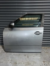 Skoda Fabia Grey Door Front Passenger Side N/S LH 2007-2014 (MK2) 5 Door