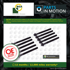 Cylinder Head Bolts fits NISSAN QASHQAI J10, J11 1.5D 2006 on Set Kit BGA New