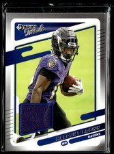 2021 Donruss #DT26 Marquise Brown Donruss Threads MEM 3203M