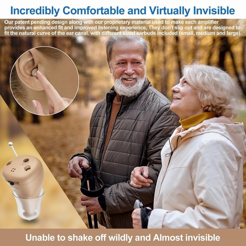 Hearing Aids, Hearing Aids for Seniors Severe hearing Loss, Small In Ear Rech... - Picture 3 of 7