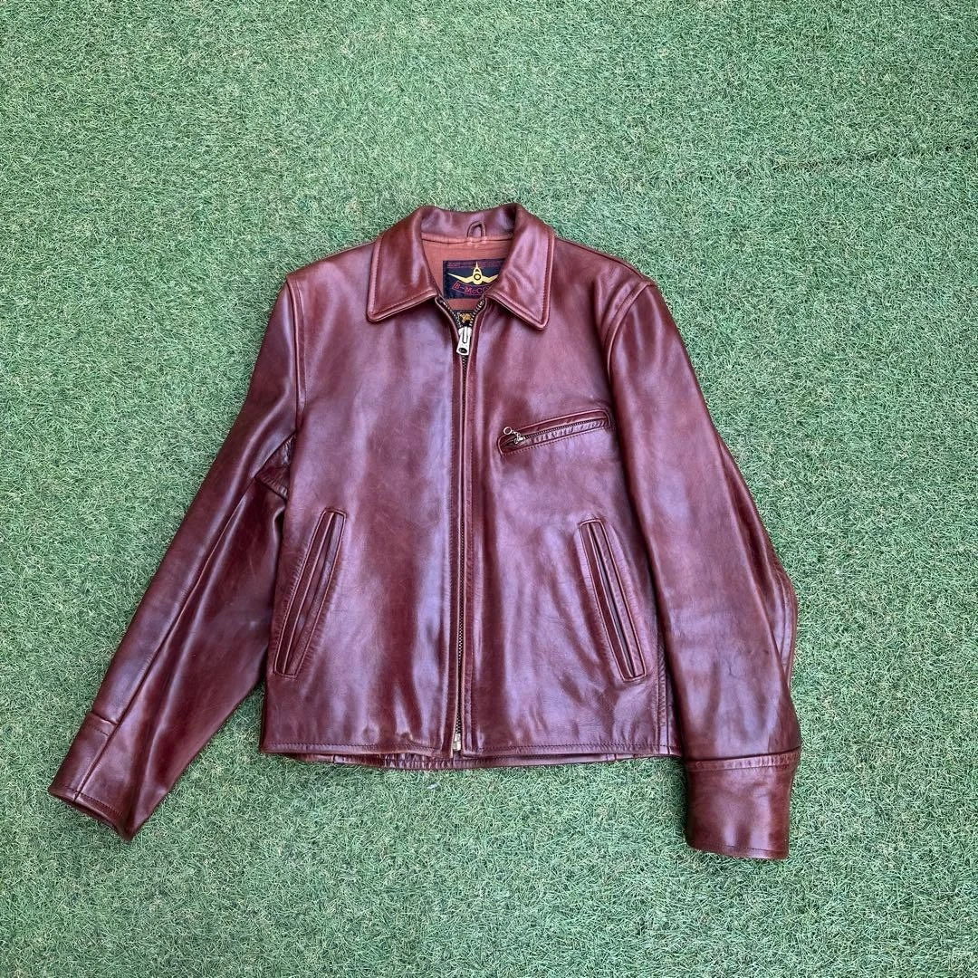 The Real McCoy's Leather Outer Shell Coats, Jackets & Vests for