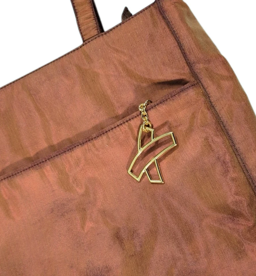 Bolso de Hombro Paloma Picasso Vintage Naranja Seda Foto 2 de 4