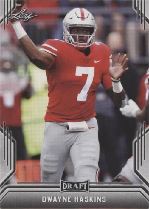 2019 Leaf Draft Dwayne Haskins #27 - 1 of 2