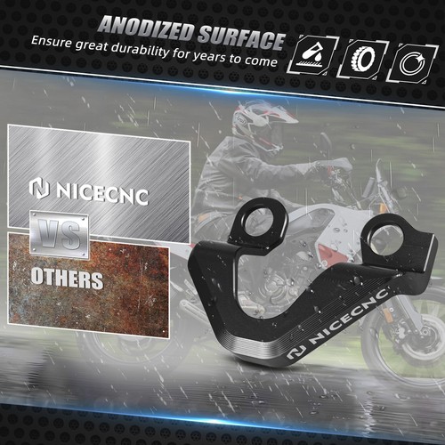 CNC Aluminum Kickstand Switch Cover For Yamaha Tenere 700 World Raid 2022-2024 - Picture 5 of 10