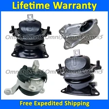 K4102 Motor & Trans Mount Set 4pc For 2018-2023 Honda Odyssey 3.5L 10 Speed AUTO