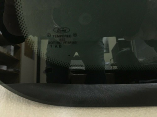 1998-2003 FORD F150 F250 SUPER CAB PASSENGER REAR DOOR GLASS DD9314YPY - Picture 3 of 4