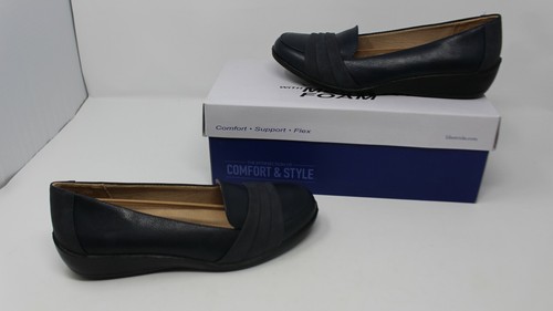 Neu im Karton LifeStride Velocity Imperia Damen-Slipper marineblau #Y5 - Bild 1 von 6