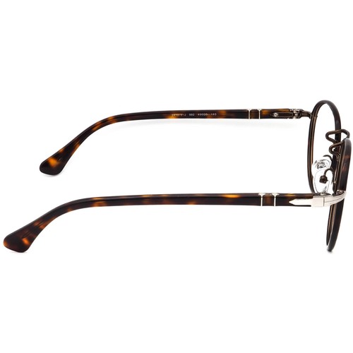 Persol Eyeglasses 2410-V-J 992 Brown Havana Round Frame Italy 49[]20 140 - Afbeelding 4 van 6