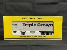 American Models N&W, Triple Crown Semi-trailer S-Gauge 1:64 Scale New in Box!